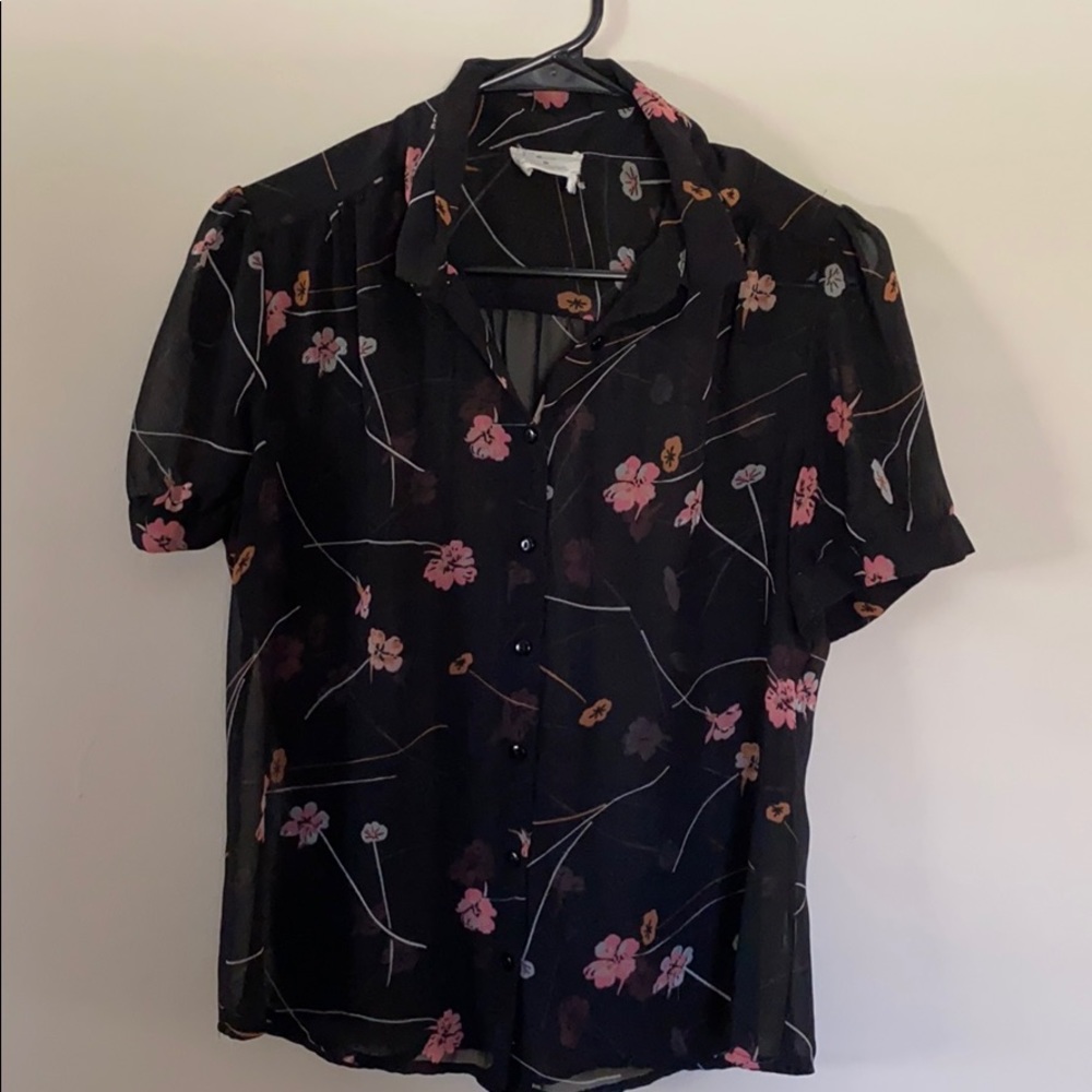 GUC Pins and Needles SS Blouse Med